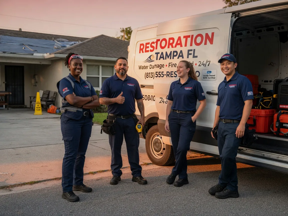 Water Damage Restoration company in Quinlan, TX